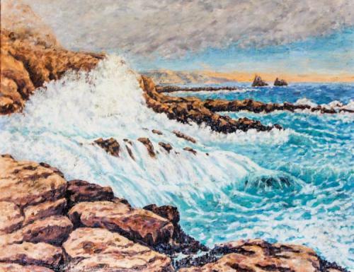 High Tide, 2006, Oil, 22x28